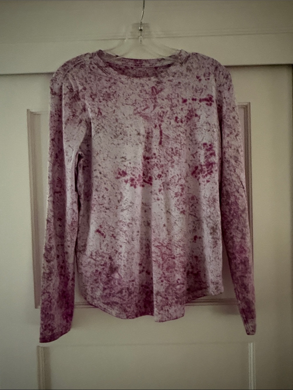 Lululemon Tie-Dye Crewneck Top